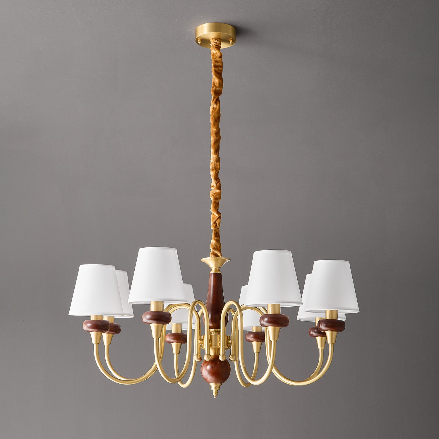 Elegant Crystal Chandelier - Modern Luxury Ceiling Light Fixture for Dining Room, Living Room & Bedroom | Perfect for Home Decor & Wedding Venues