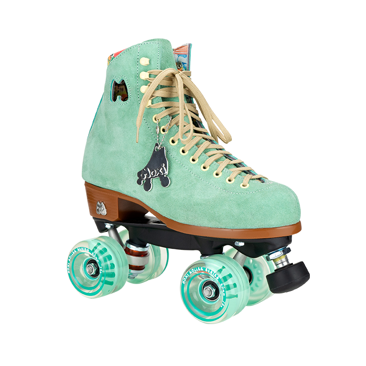 Moxi Lolly Roller Skates - Women's Quad Skates for Outdoor & Indoor Use - Ready to Ship Now - Perfect for Rink Skating, Park Trails & Roller Derby