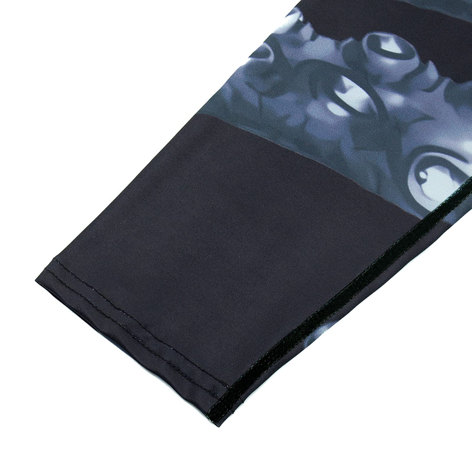 Fossean Men's Compression Leggings - Quick Dry Gym Running Tights for Fitness & Jogging