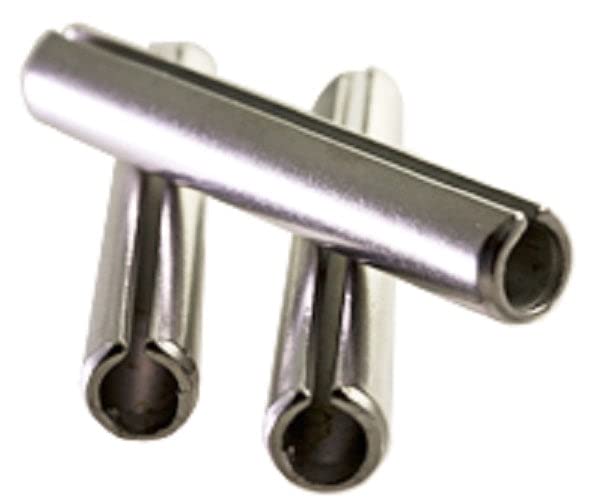 1/8X3/8 Roll (Spring) Pins - Slotted Type - Work Hardened 18-8 Stainless Steel (Pack of 6000) | Industrial Fasteners for Machinery, Automotive & DIY Projects
