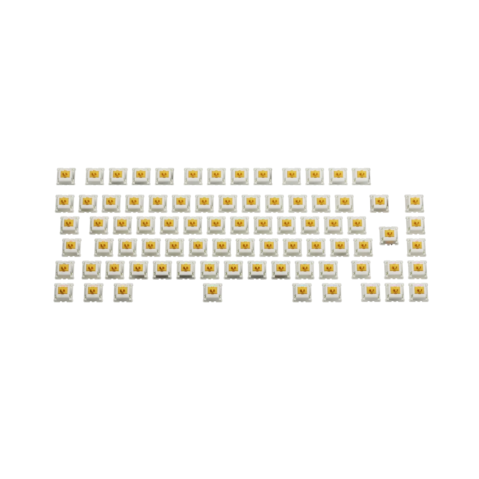 Glorious Panda Mechanical Keyboard Switches - MX Style 75g Tactile ISO Compatible for Gaming & Typing
