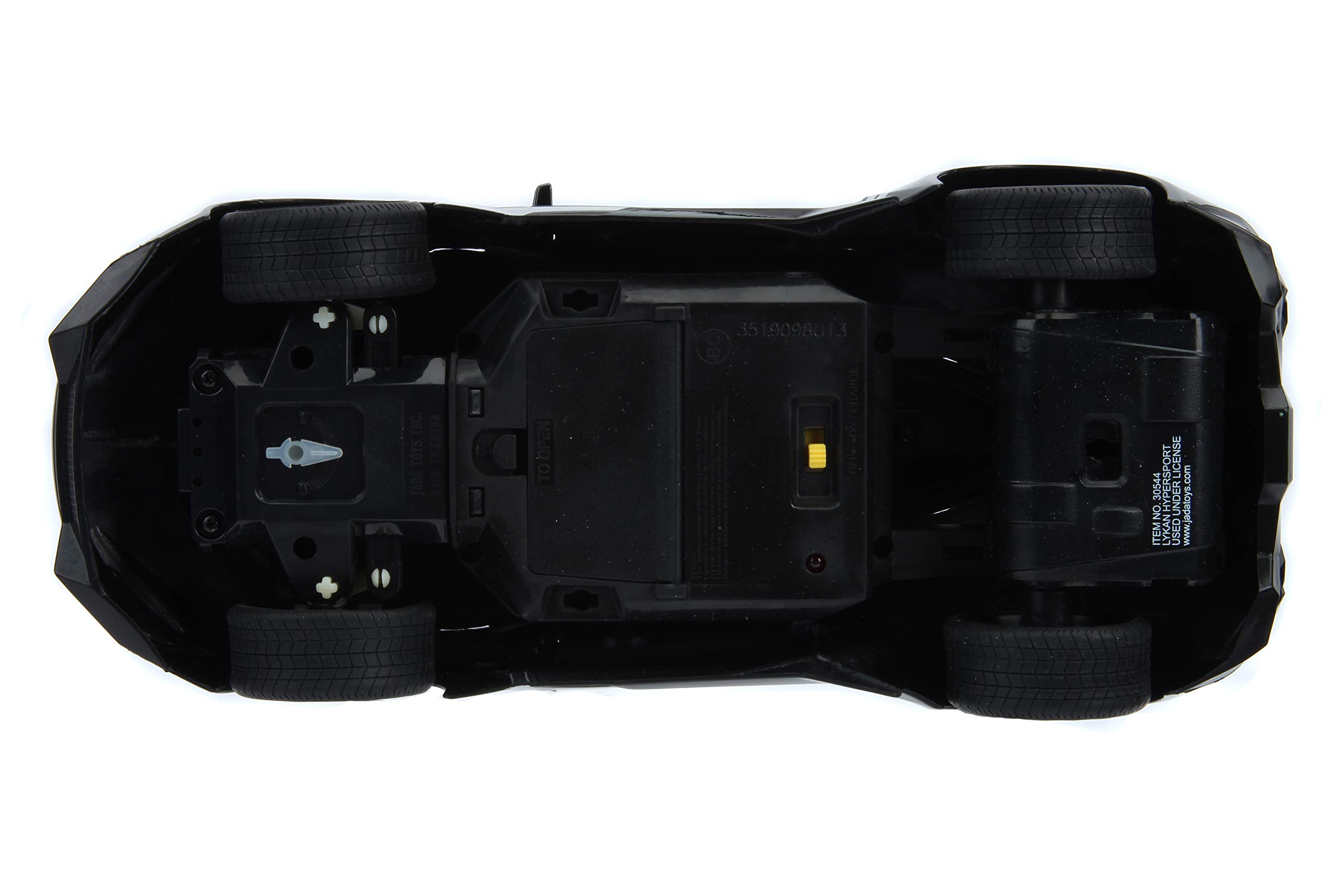 Marvel Black Panther 1:16 Scale Lykan Hypersport RC Car - Remote Control Racing Vehicle for Kids & Adults | Collectible Toy for Superhero Fans & Indoor/Outdoor Play