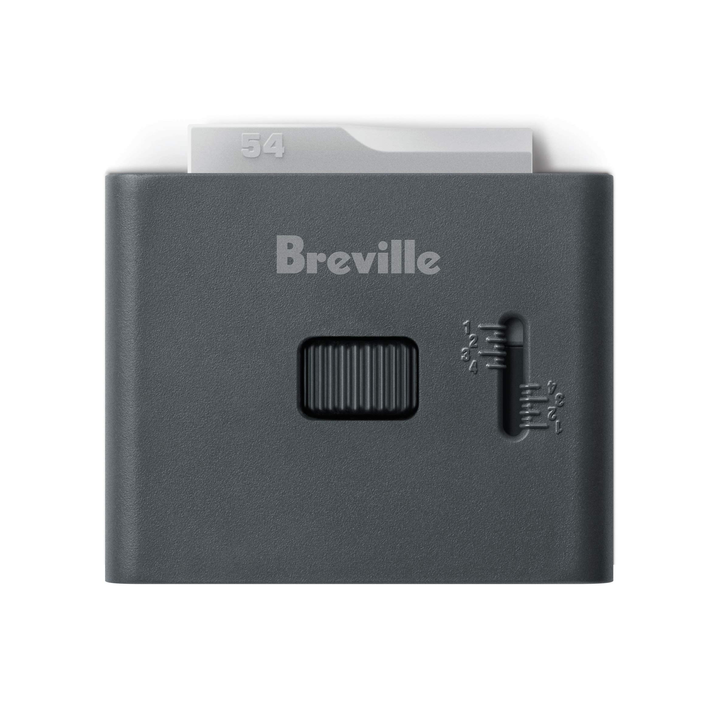 Breville BCG400SIL Precision Dose Control Coffee Grinder - Stainless Steel Conical Burr for Espresso & Drip Coffee - Perfect for Home Baristas & Coffee Enthusiasts