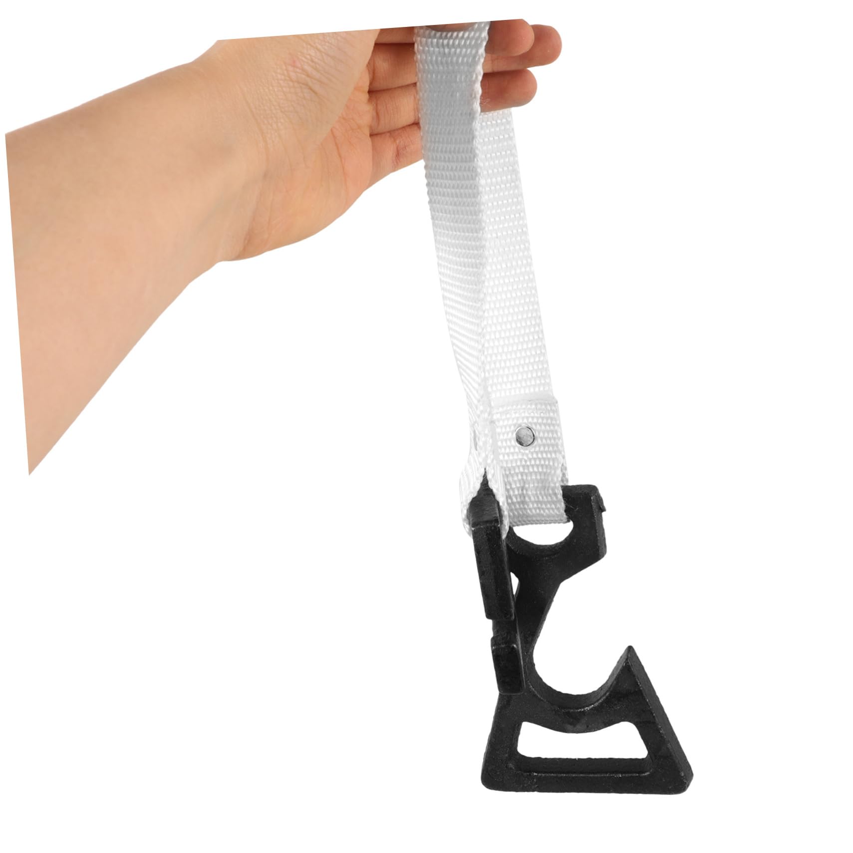 Anneome Strong Canvas Fire Hose Holder - Compact Cord Hanger for Limited Spaces, Perfect for Garage, Workshop, and RV Organization