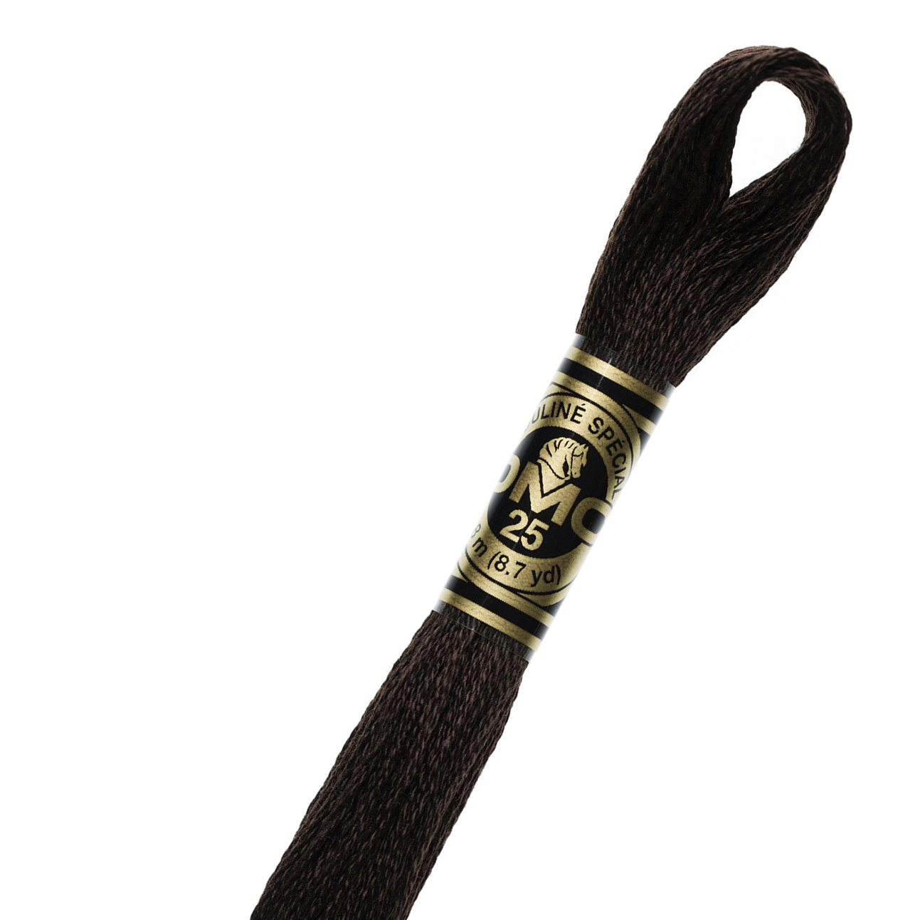 DMC 3371 Cotton Embroidery Floss - 6 Stranded Premium Thread for Cross Stitch, Needlepoint & Hand Embroidery - Perfect for DIY Crafts, Scrapbooking & Home Decor Projects
