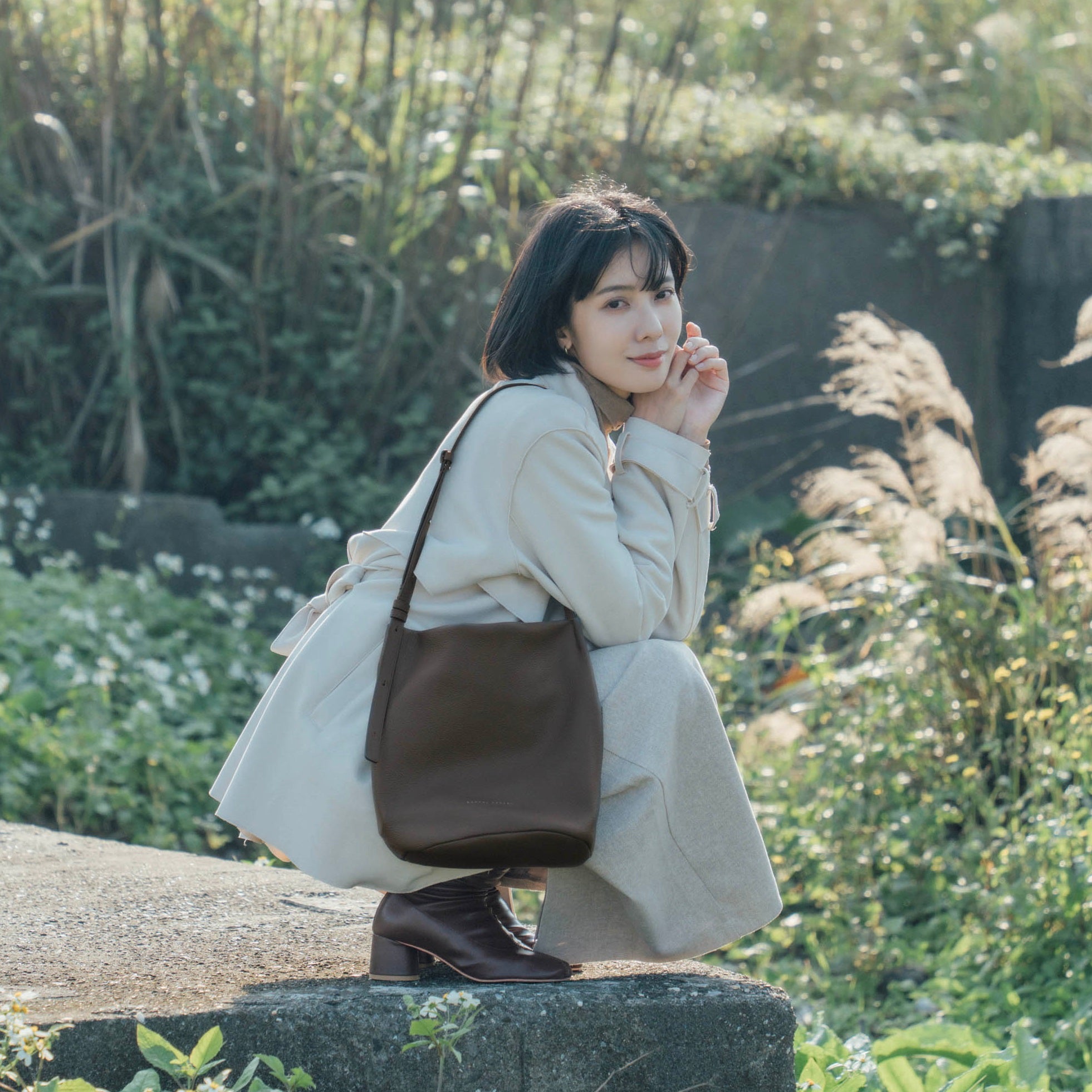 Narissa Genuine Leather Bucket Bag for Women - Stylish Crossbody Shoulder Handbag - Perfect for Work, Travel & Everyday Use
