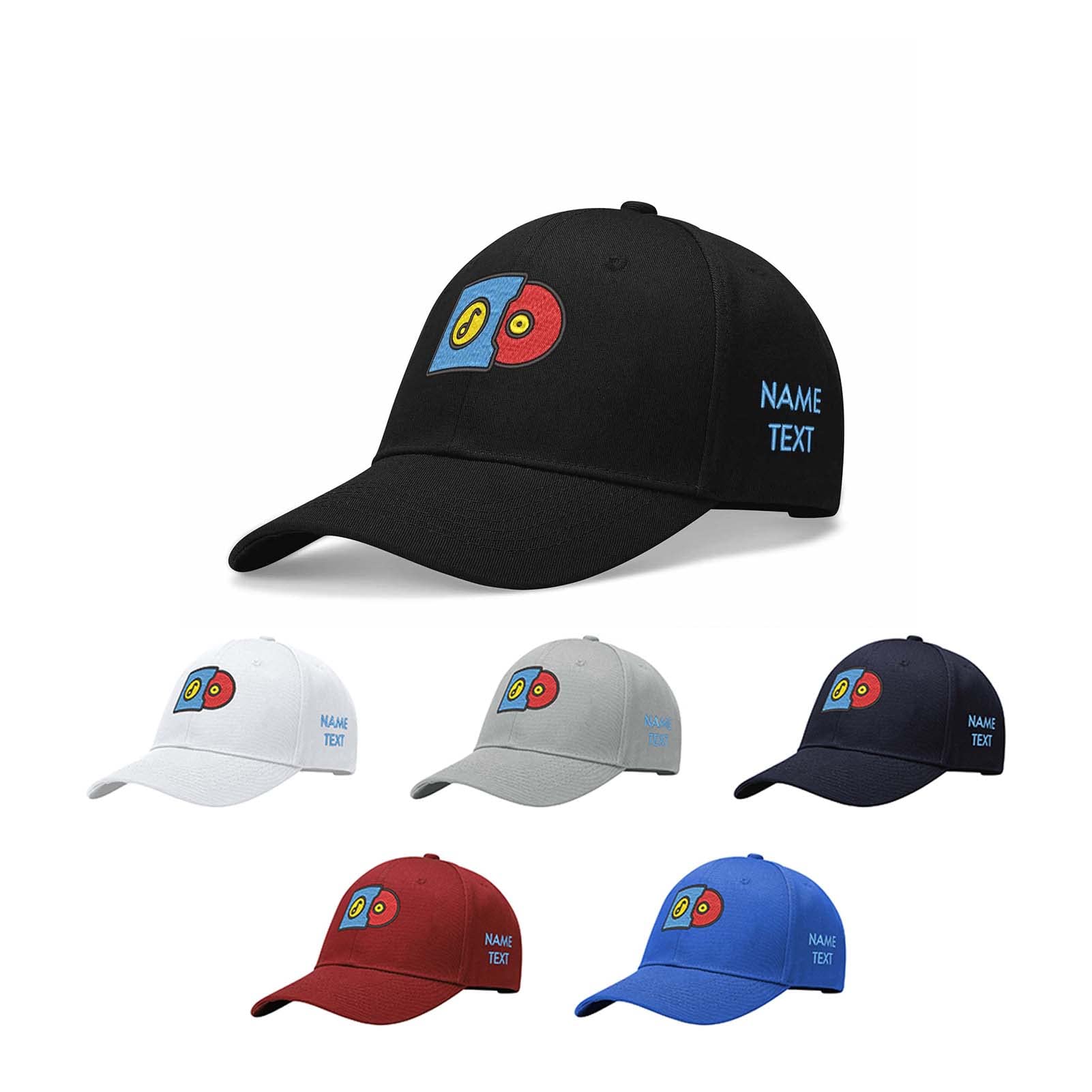 Custom Embroidered Baseball Cap - Personalized Text & Logo - Adjustable Size for Men & Women - Perfect for Sports, Outdoor Activities & Gifts