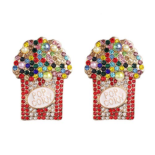 F colorful popcorn