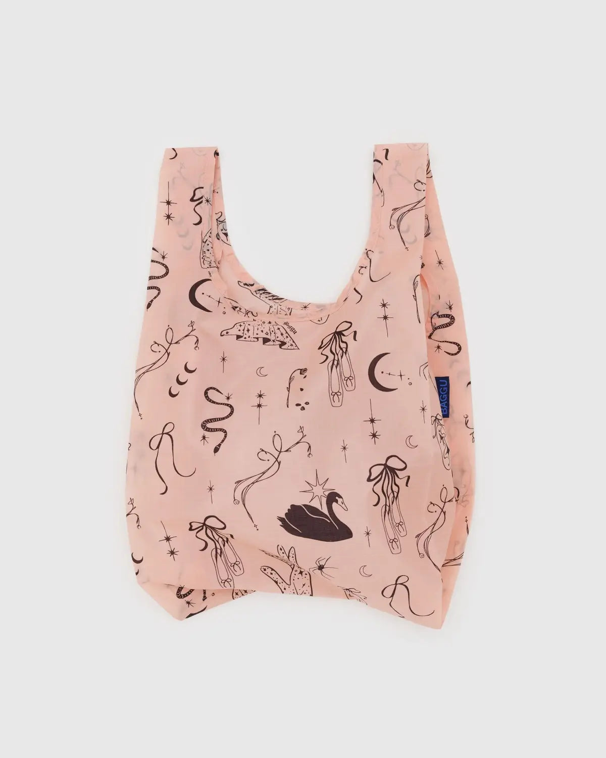 Baby Baggu Ballet Icons - Cute Ballet-Themed Tote Bags for Girls, Toddlers & Dance Lovers - Perfect for Dance Classes, Recitals & Ballet Gift Ideas