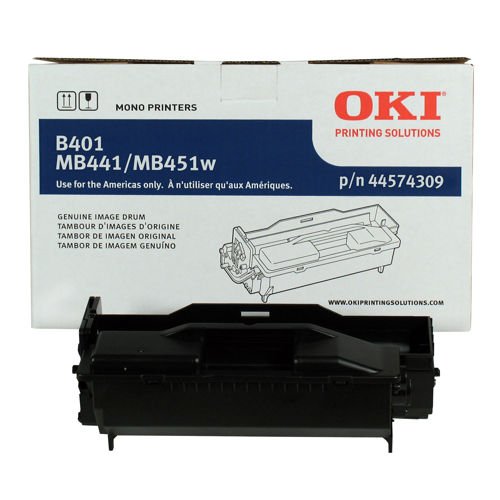OKI 44574309 Black Drum Unit - High-Quality Replacement Toner Cartridge for OKI Printers - Perfect for Office, Home & Business Printing Needs