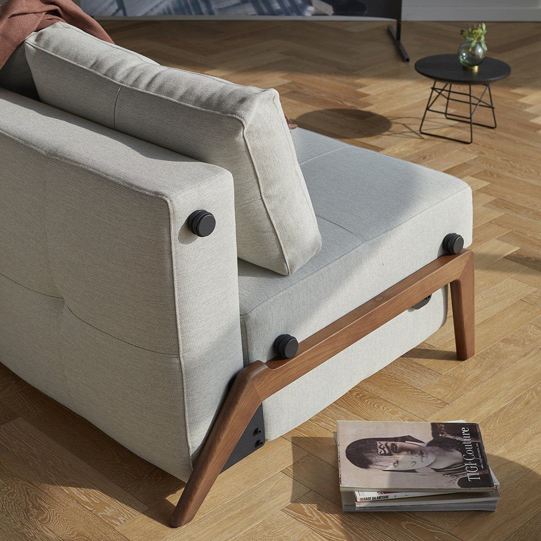 Luxury Cubed 02 Deluxe Sofa - Full Size Modern Sectional Couch for Living Room, Lounge & Home Theater Comfortable Seating Furniture