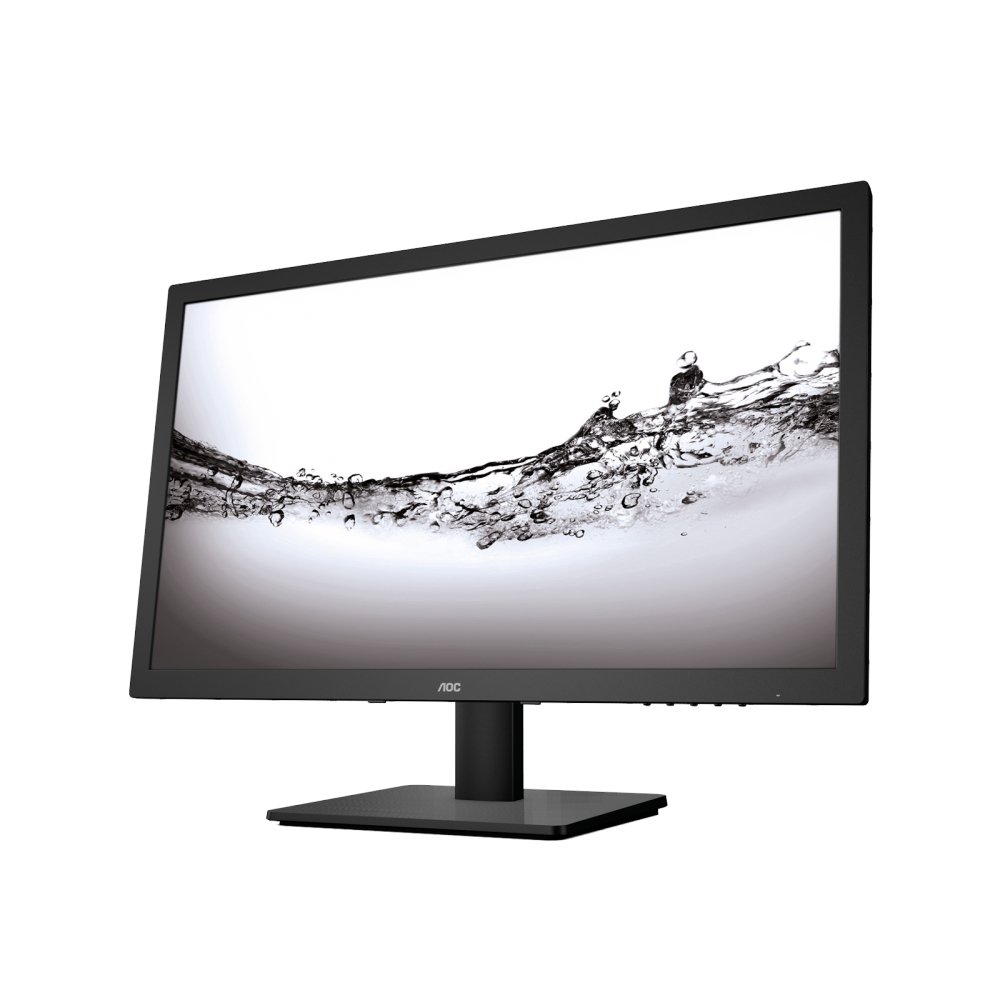 AOC E2275SWJ 21.5 Inch Full HD LCD Monitor - 1080p Computer Screen with VGA & HDMI Ports for Home Office, Gaming, and Multimedia Entertainment
