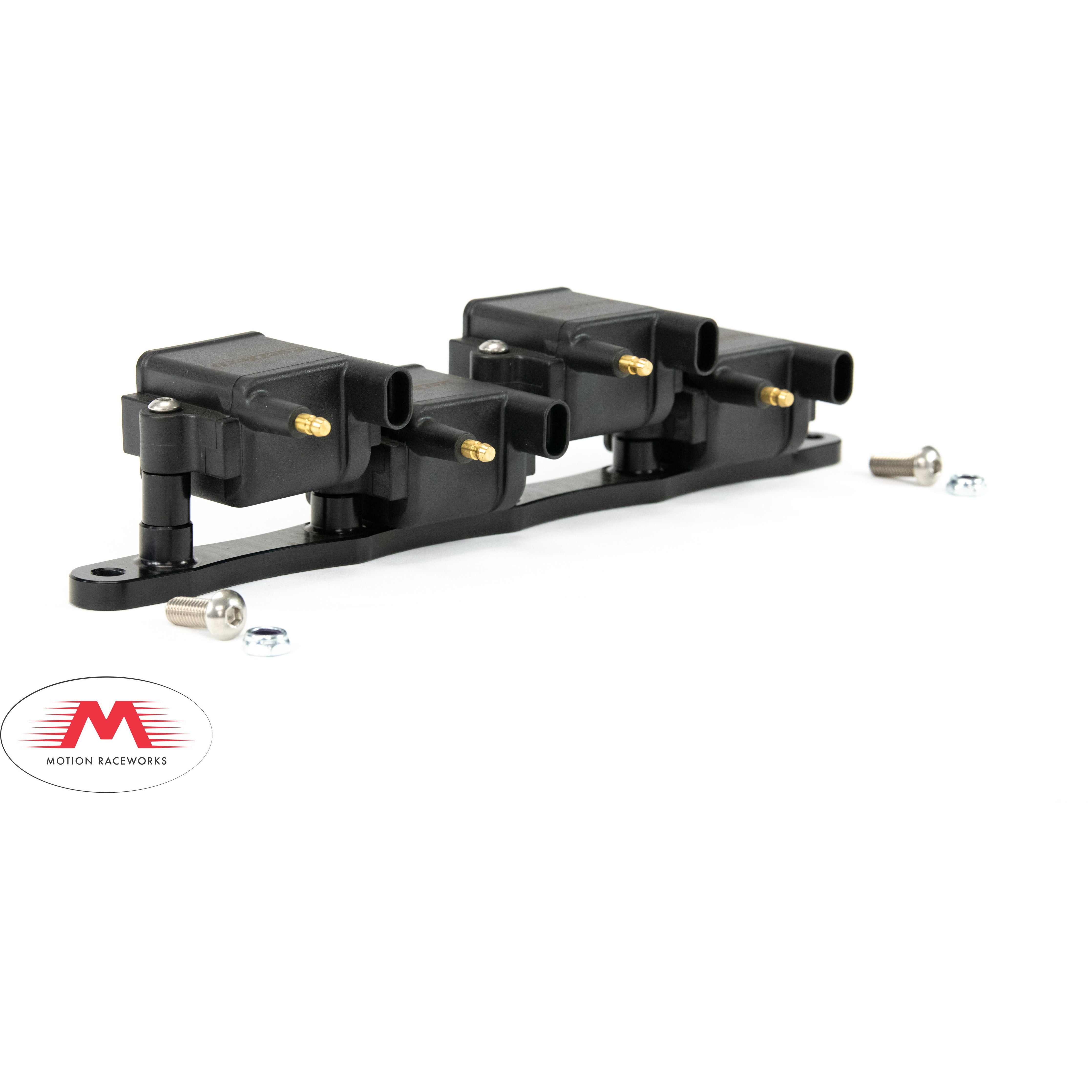 Motion Raceworks Billet Fueltech FT Spark MSD Pro 600 CDI Coil Mounts (Pair) - High-Performance Ignition Coil Brackets for Racing & Off-Road Vehicles - Perfect for Drag Racing, Drifting & Performance Upgrades