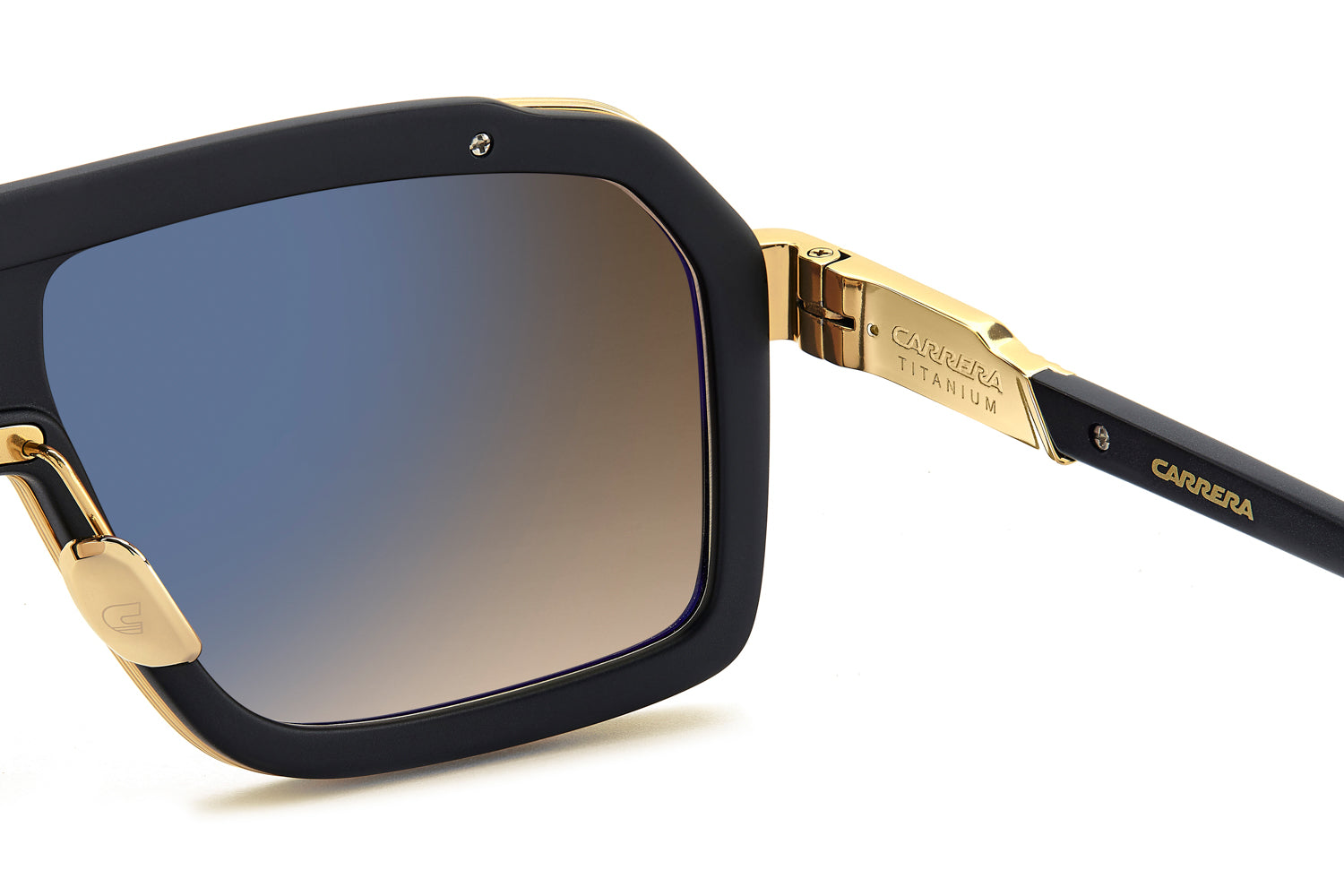 Carrera CA 1053/S/TI Men's Titanium Sunglasses - Polarized UV Protection for Driving, Running & Outdoor Sports