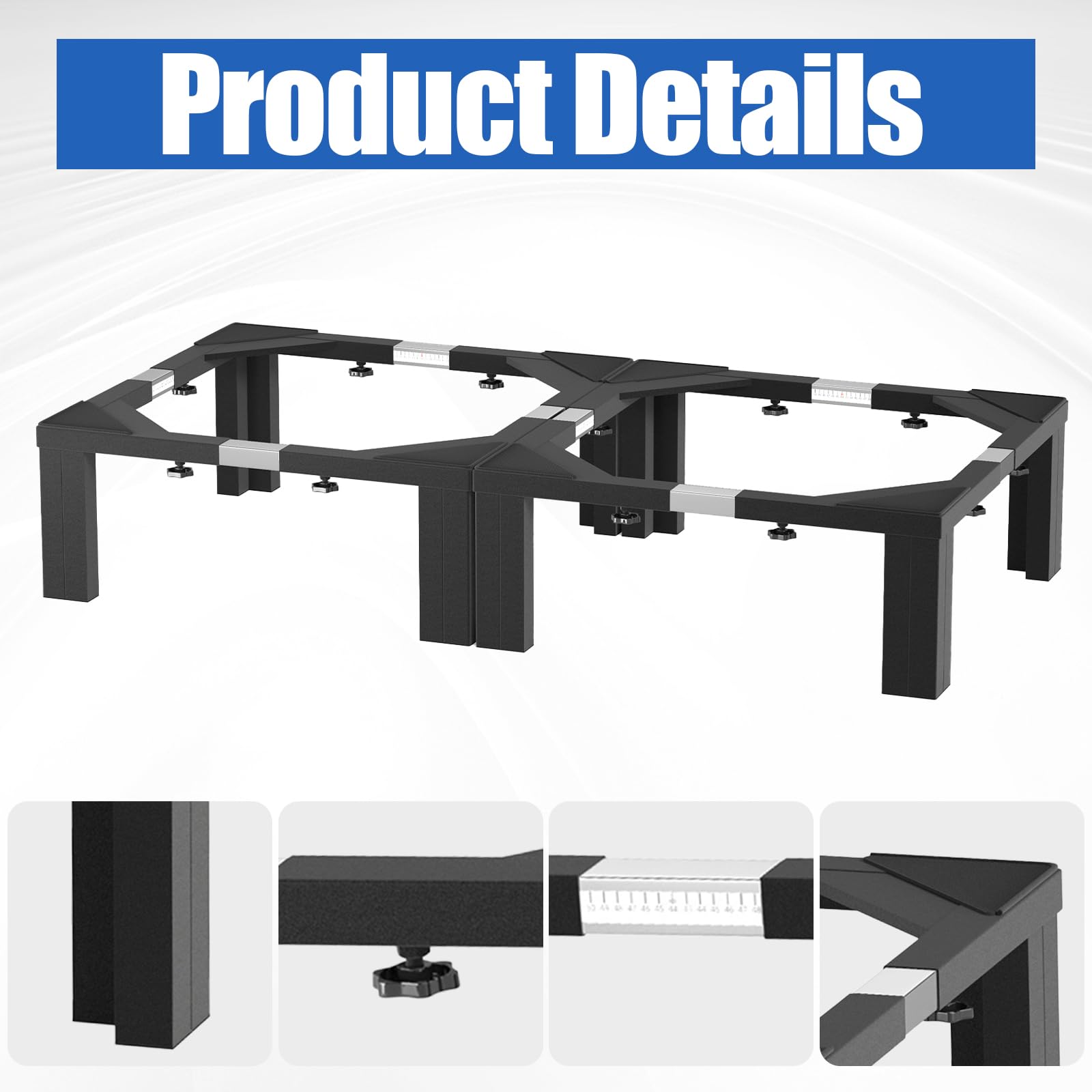 Heavy Duty Stainless Steel Laundry Pedestal - 12
