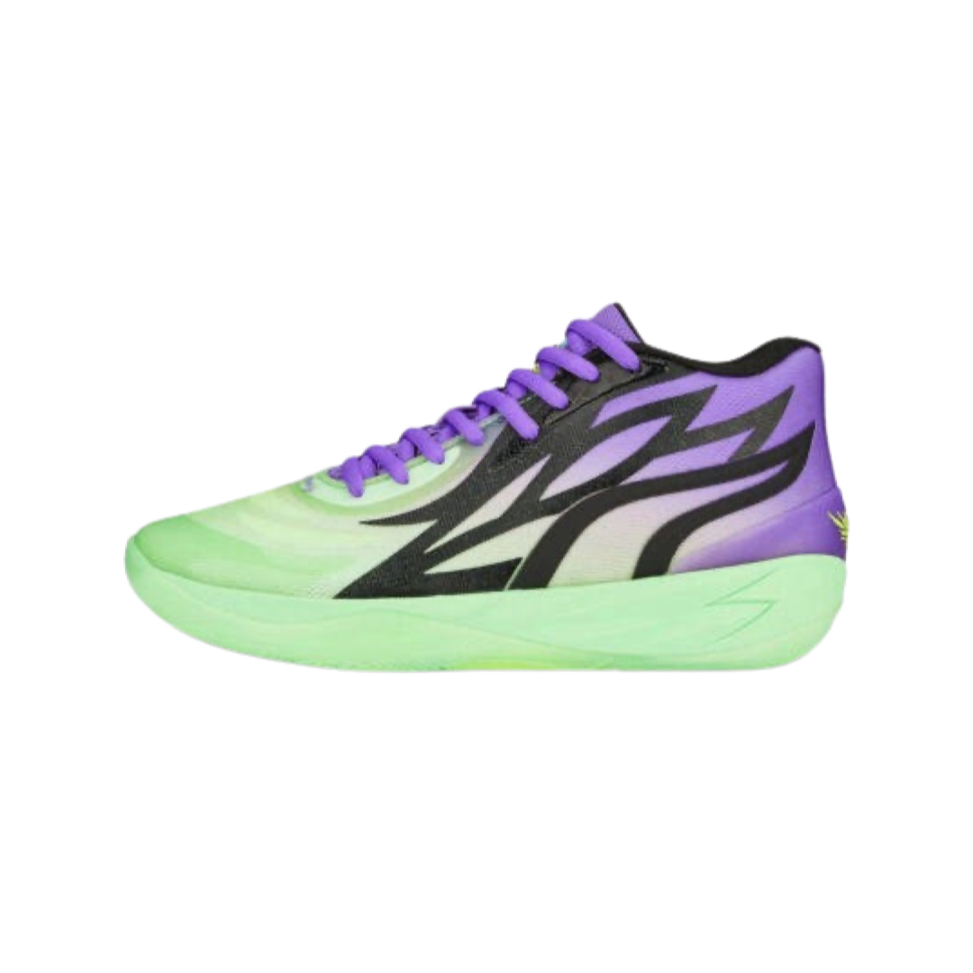 Puma LaMelo Ball MB.02 Rick & Morty Basketball Shoes - Limited Edition NBA Sneakers for Men - High Performance Court Shoes for Basketball Games & Streetwear Fashion