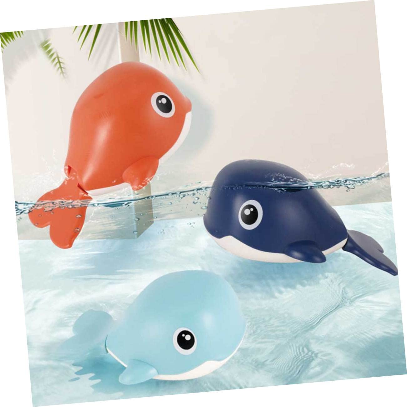 GARVALON Swimming Whale Bathtime Toy - Kids Pool Floating Bath Toy, Fun Bathtub Toy for Children, Perfect for Bath Time, Pool Play & Water Fun