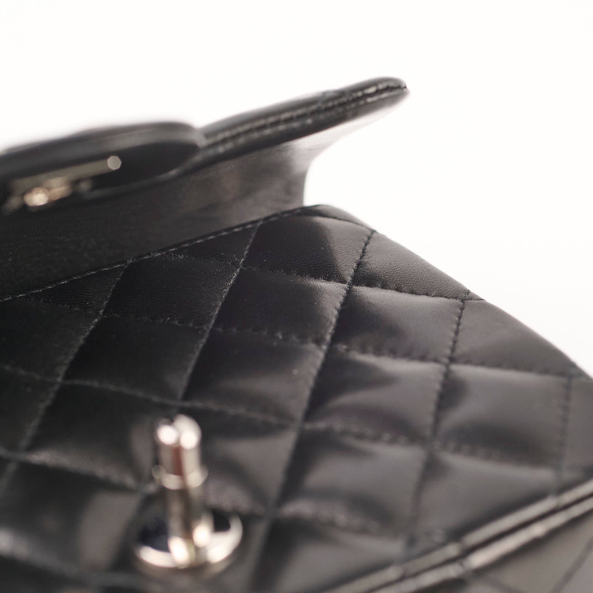Chanel Mini Square Black Flap Bag - Classic Quilted Leather Crossbody Purse for Women | Perfect for Evening Parties, Date Nights & Special Occasions
