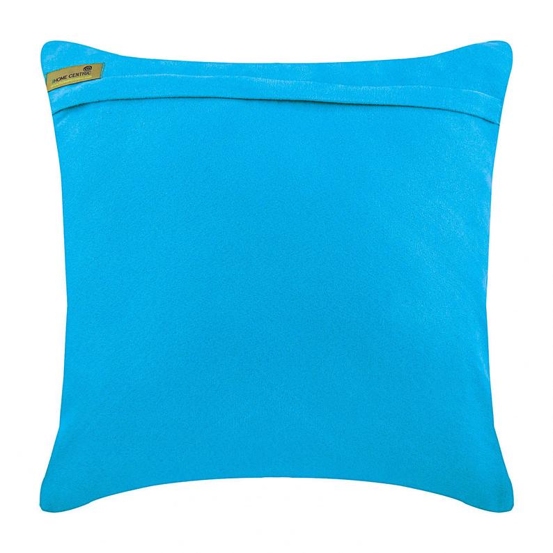 Turquoise Blue Suede Throw Pillow Cover - Soft & Luxurious Aqua Crystal Home Decor for Sofa, Bed, Couch - Perfect for Living Room, Bedroom & Nursery Decor