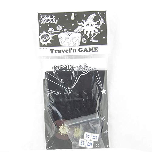 Cosmic Wimpout Deluxe Traveling Dice Game with Black Cloth Mat | Koplow Games | Perfect for Family Gatherings & Road Trips