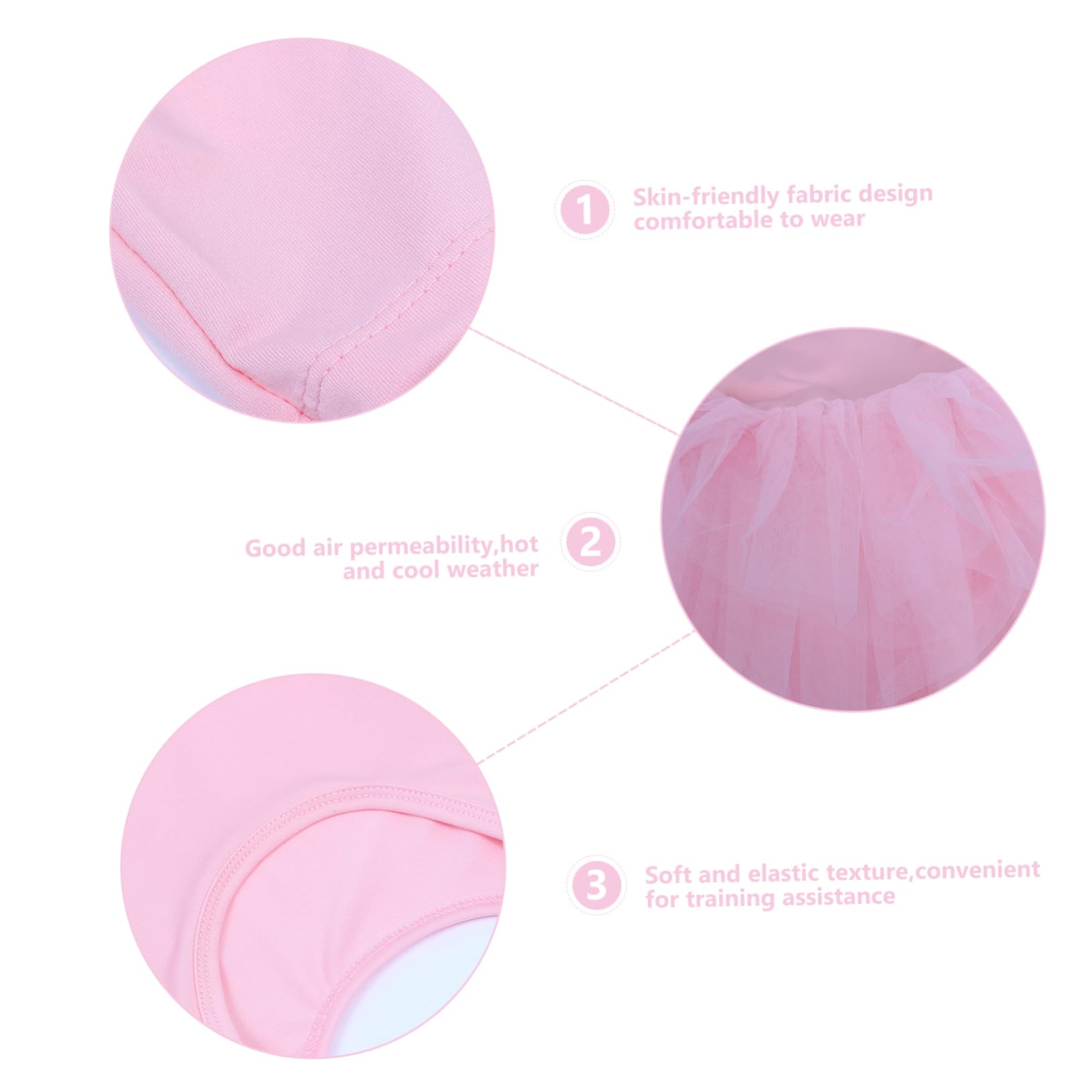 SAFIGLE Girls Ballet Dance Outfit - Soft Milk Silk Bodysuit with Tutu Skirt for Kids Ballet Class, Recital & Performance