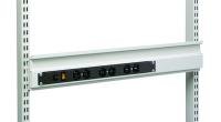 14-9113508 M30 Horizontal Power Strip with Surge Protection - 12 Outlet Power Bar for Home, Office & Entertainment Setup