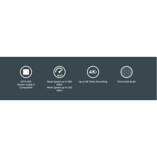 Angelbird 1TB AtomX SSDmini - High-Speed Portable SSD for Mac, PC, Laptop - Perfect for Gaming, Video Editing & External Storage