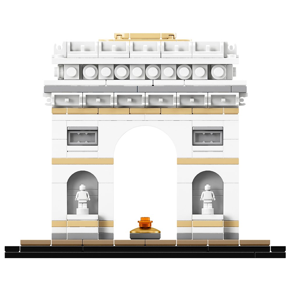 LEGO Architecture Arc De Triomphe 21036 Building Kit - 386 Pieces Model Set for Adults & Teens - Perfect for Home Decor, Office Display & Collectors Gift