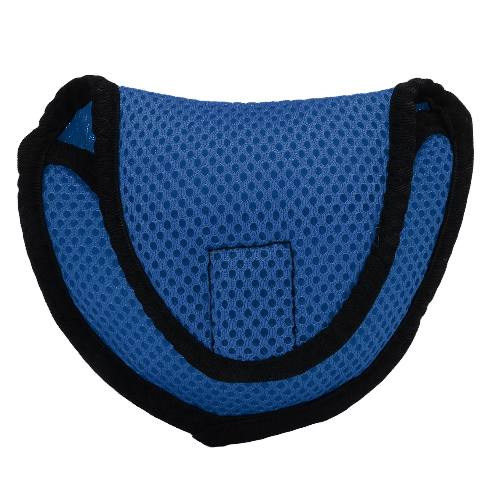 Premium Golf Putter Head Cover - D Type Woven Golf Club Protector with Secure Fastening Tape | Ideal for Golf Accessories, Course Protection & Club Safety