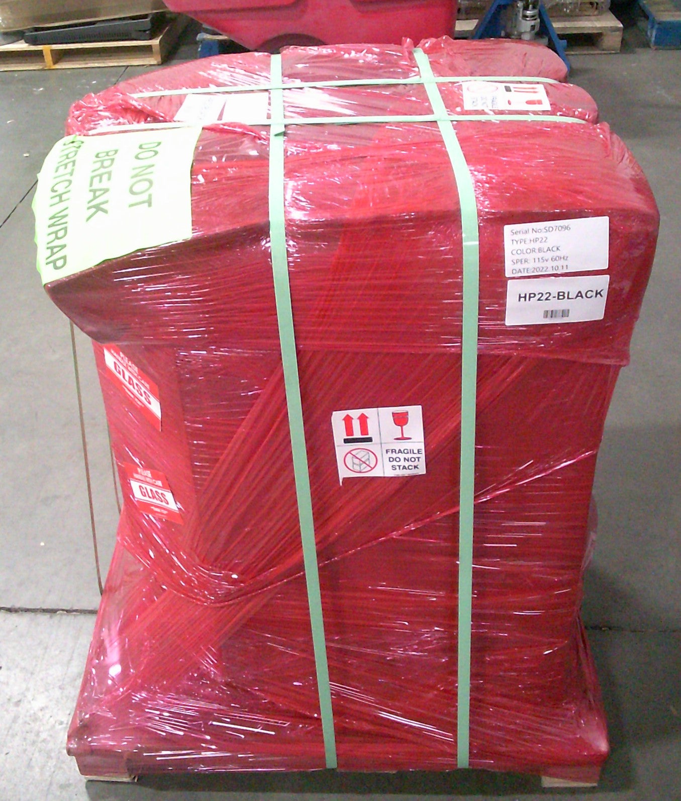 HP22 Black Pellet Stove with Minor Scratches/Dents - Model SD7096 | Efficient Heating for Homes, Cabins & Outdoor Spaces
