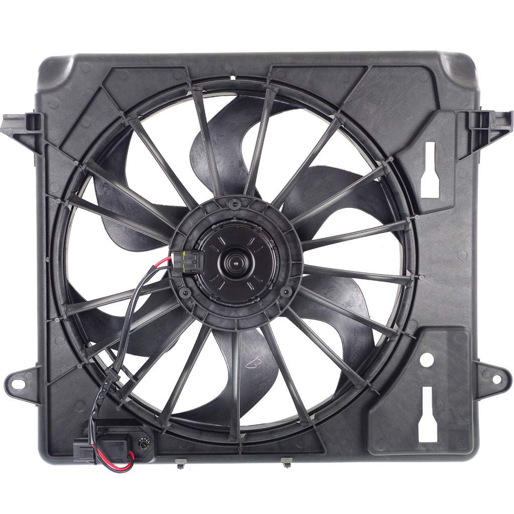 Jeep Wrangler JK Radiator Cooling Fan 2007-2011 Replacement Part | OEM CH3115167 & 68039594AA | Perfect for Off-Roading & Daily Commuting