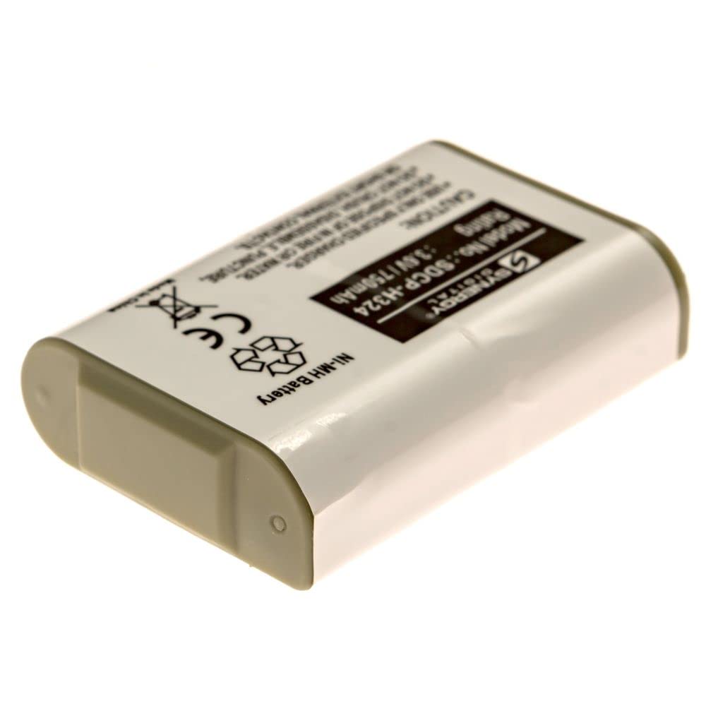 Synergy Digital Rechargeable Ni-MH 3.6V 750mAh Cordless Phone Batteries - 5-Pack Compatible with Panasonic KX-TD7680 (SDCP-H324) | Perfect for Home & Office Phones, Long-Lasting Power Solution