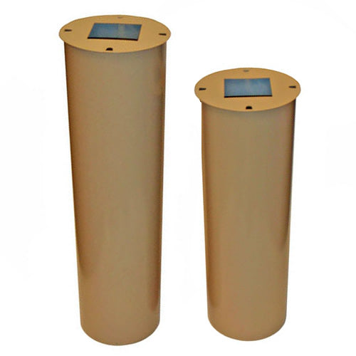 4 x 4 Raccoon & Squirrel Baffle - Tan Color Bird Feeder Guard for Outdoor Wildlife Protection - Perfect for Gardens, Yards, and Bird Watching Areas