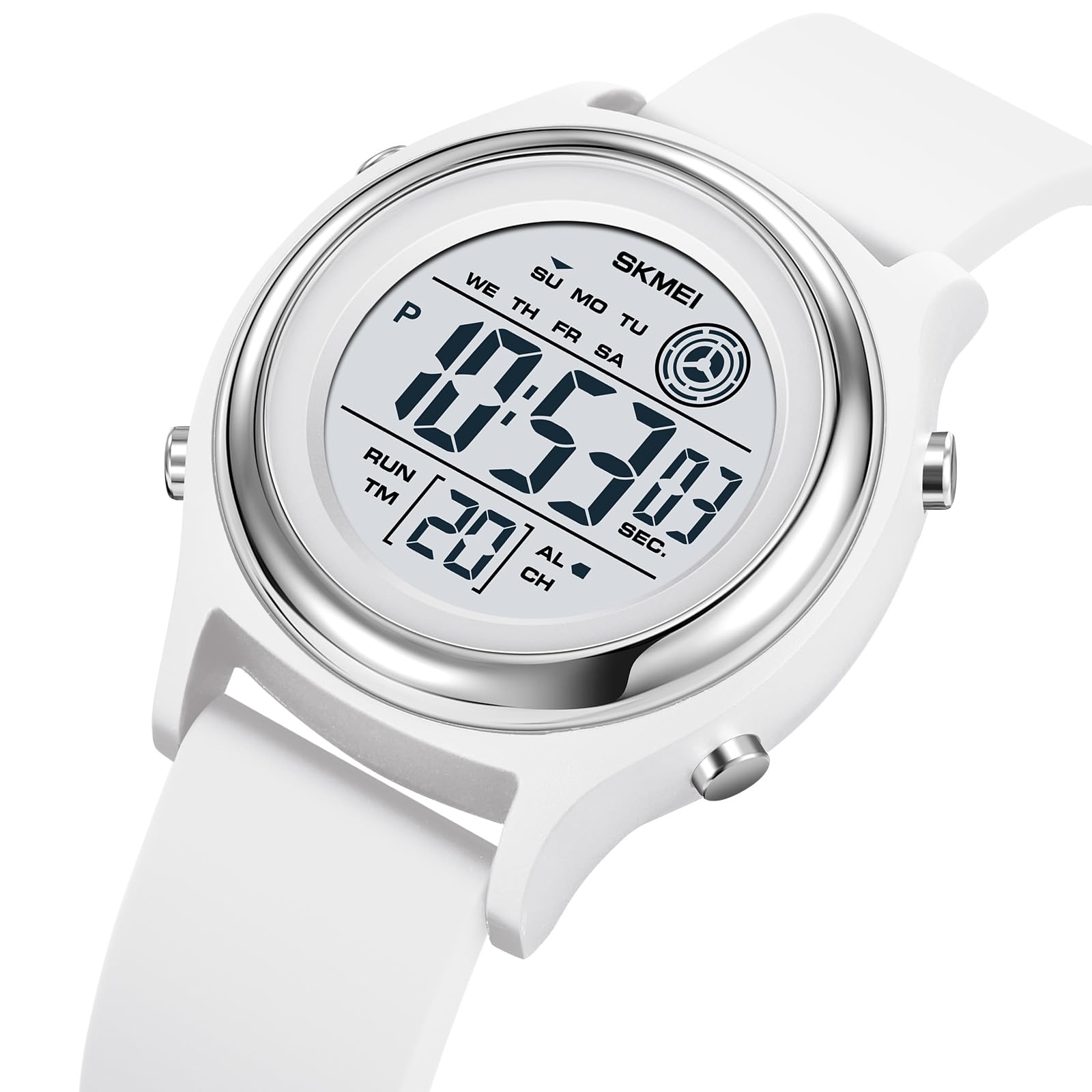 FANMIS Unisex Digital Sports Watch - Waterproof, Luminous, Multi-Functional Minimalist Design for Students & Outdoor Activities | Perfect for Running, Swimming, Gym & Daily Wear