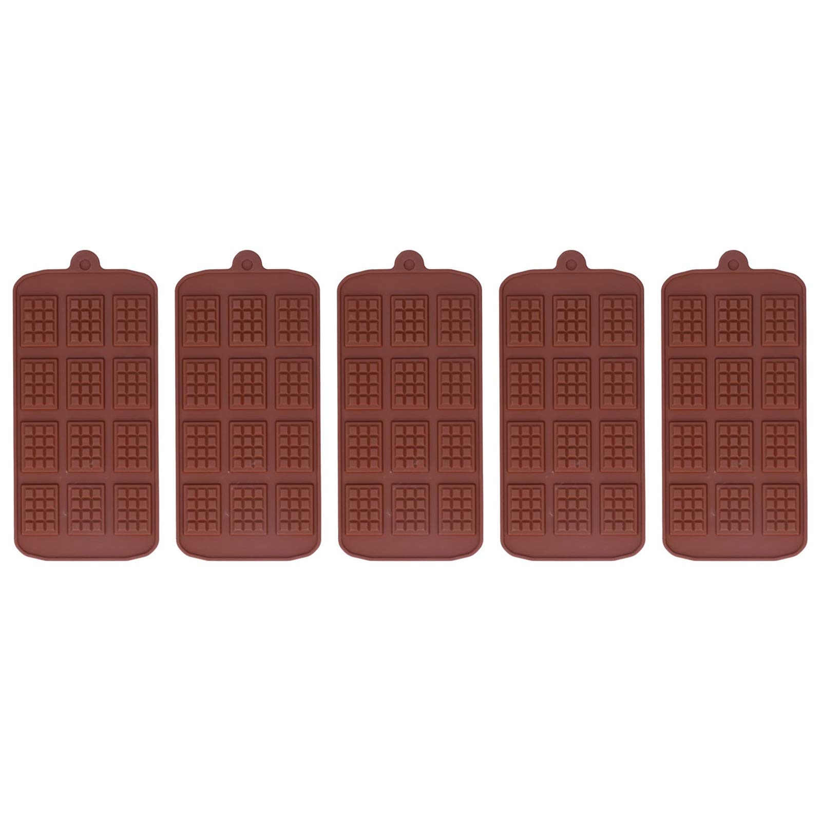 Premium Silicone Chocolate Molds - Break Apart Candy, Protein & Energy Bar Molds - Waffle & Cake Baking Molds for Home Chefs - Perfect for DIY Desserts, Party Treats & Holiday Baking - by AlvinliteHome