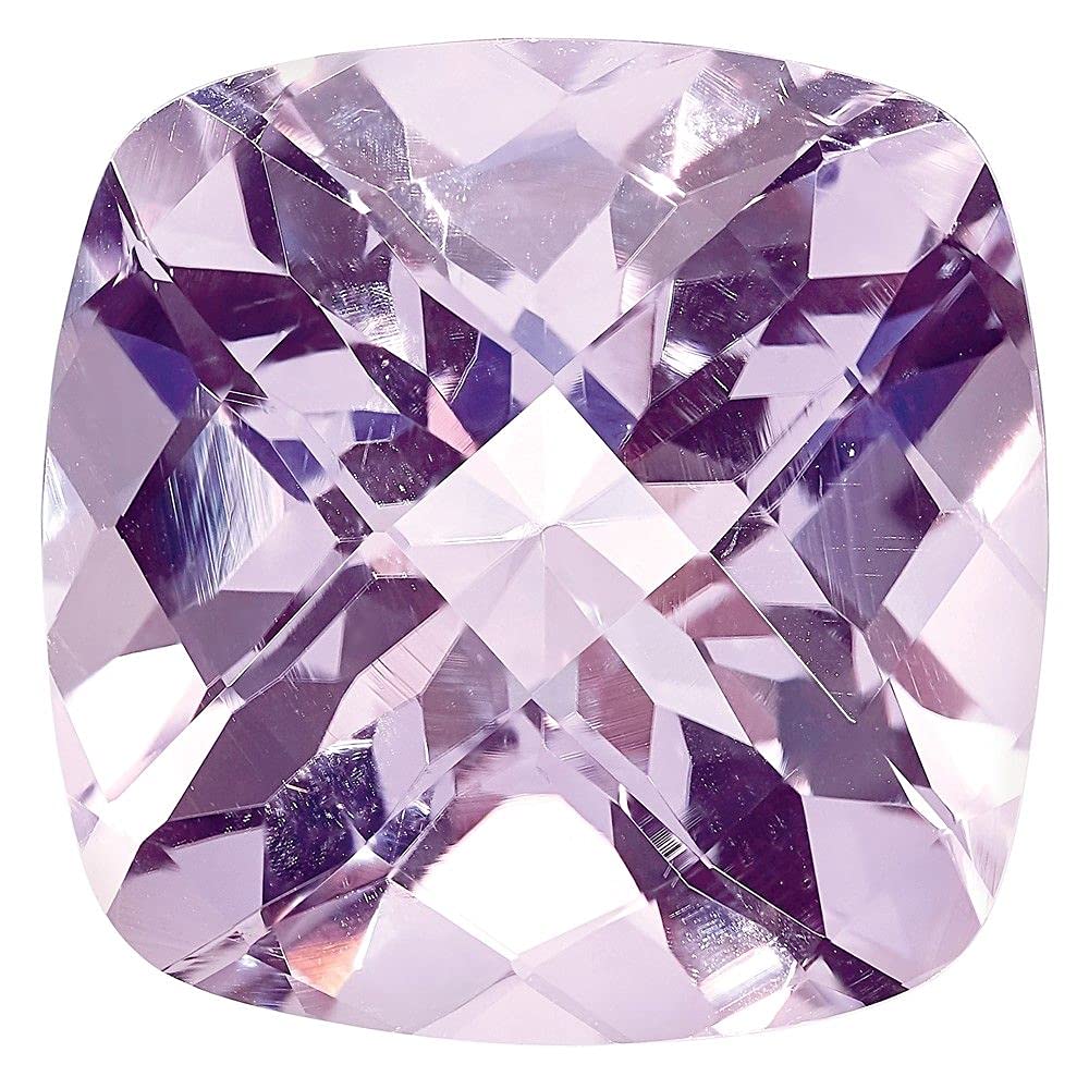 Rose de France 9mm Cushion Checkerboard AA Quality Jewelry - Perfect for Engagement Rings, Anniversary Gifts & Special Occasions