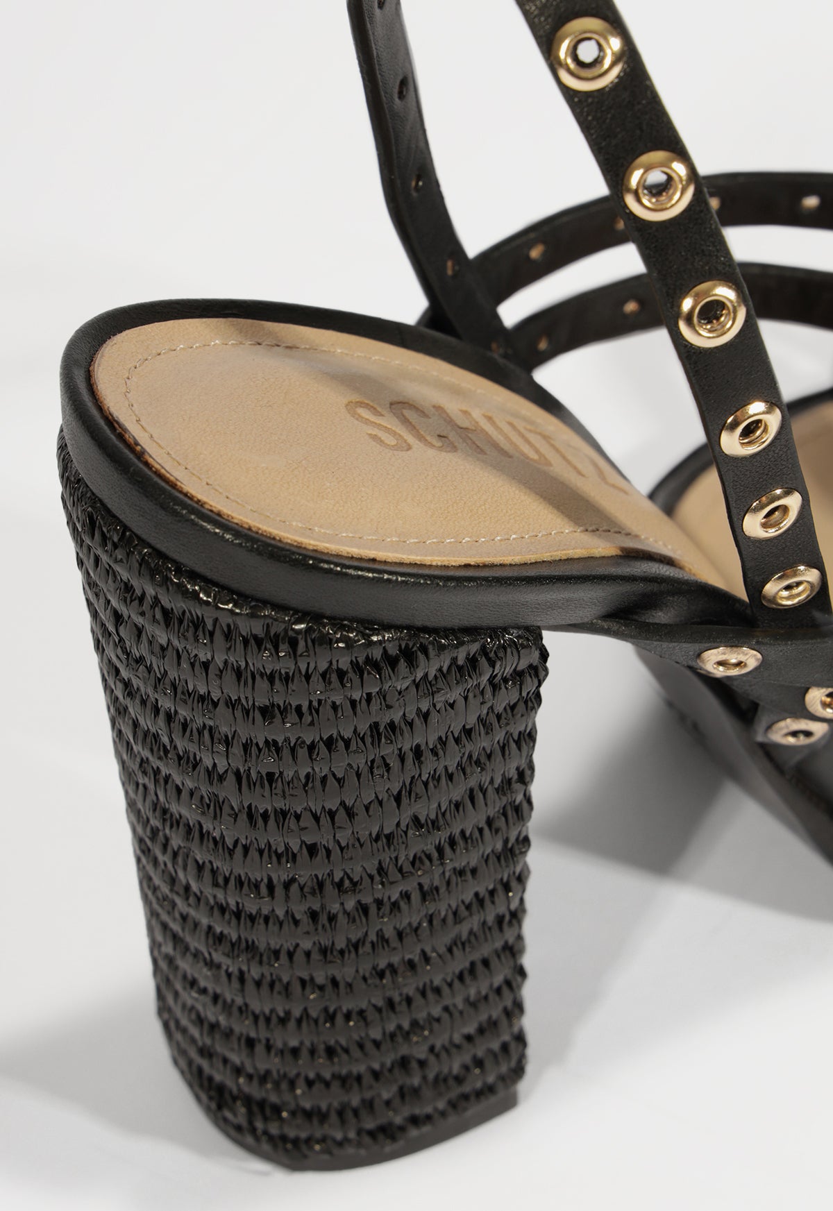 Anete High Atanado Leather Sandals with 2.5