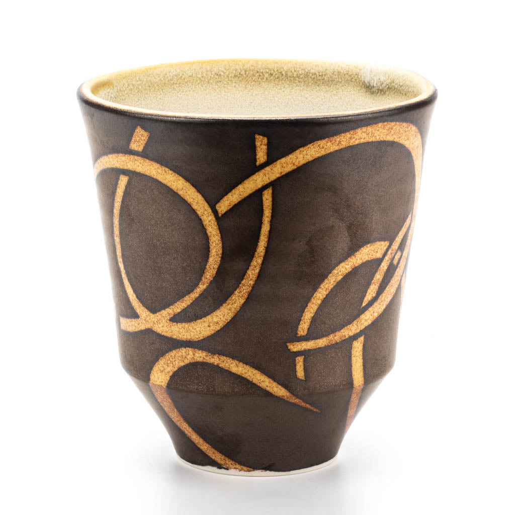 Nicholas Bernard Yunomi Tea Cup - Handcrafted Ceramic Japanese Tea Cup for Matcha, Green Tea & Herbal Tea | Perfect for Tea Ceremonies, Home Use & Gifting
