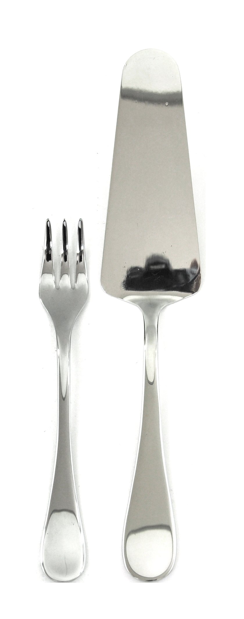 Premium Mepra Brescia 13-Piece Cake Serving Set with Forks - Elegant Stainless Steel Dessert Server for Weddings, Parties & Special Occasions
