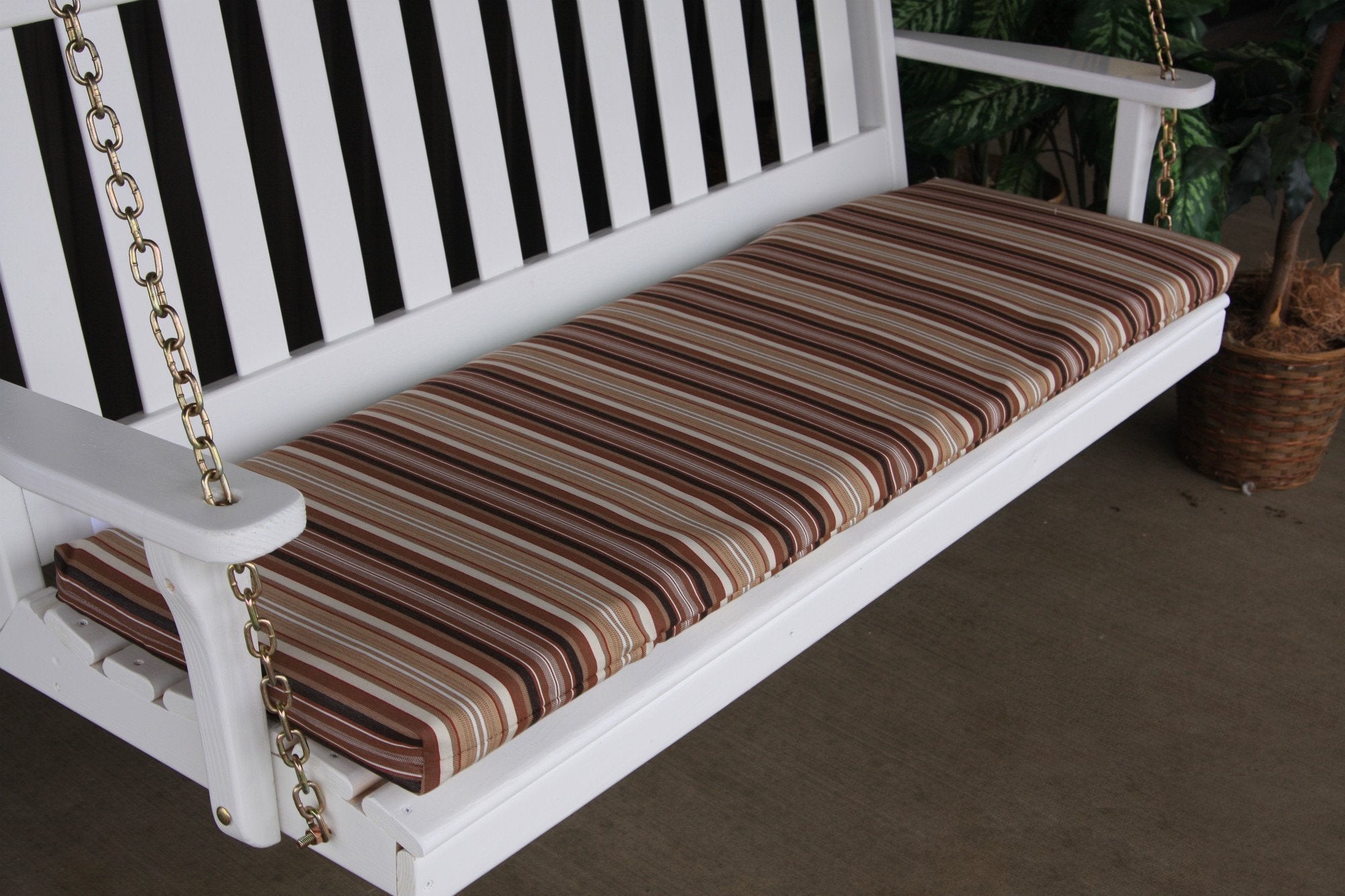Comfortable Outdoor Swing & Bench Cushions - Waterproof Patio Furniture Seat Cushions for Garden, Porch, and Backyard Relaxation