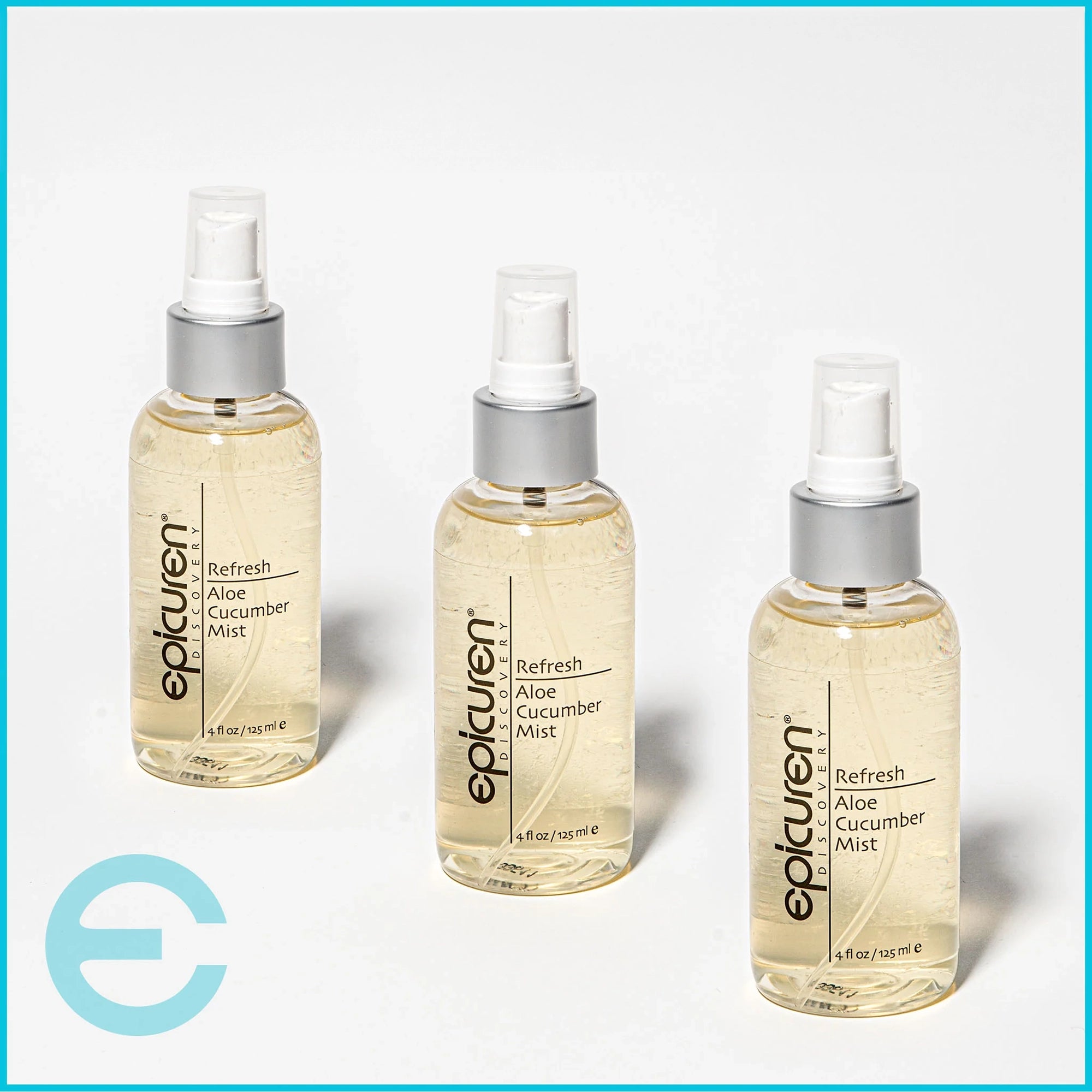 Epicuren Refresh Aloe Cucumber Facial Mist - Hydrating & Soothing Spray for Dry Skin | Perfect for Summer, Travel & Post-Workout Refreshment