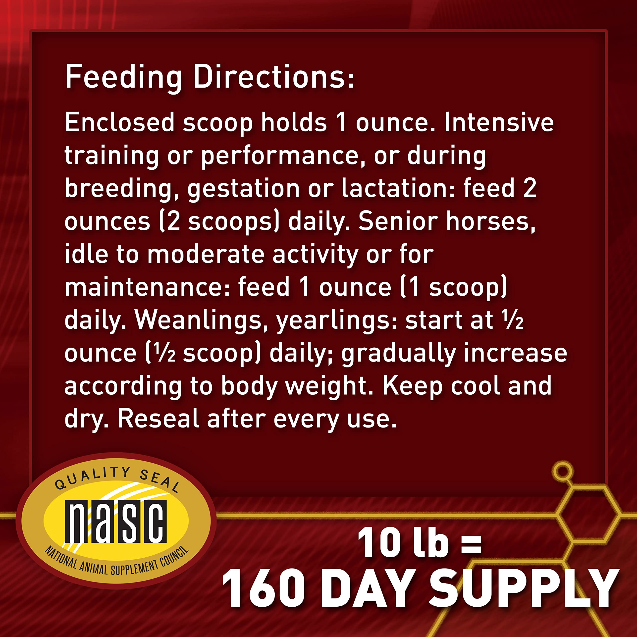 Pro Accel Equine Health & Wellness Supplement for Horses – 10 lb | Supports Joint Health, Coat Shine & Immune System | Ideal for Performance Horses & Senior Equine Care