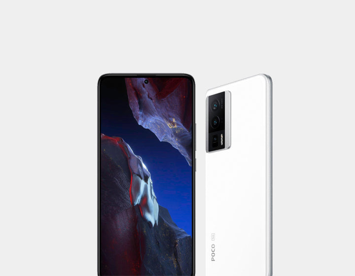 Xiaomi Poco F5 Pro 5G Smartphone - 512GB ROM 12GB RAM Dual SIM GSM Unlocked (White) - Premium Performance for Gaming, Streaming & Productivity