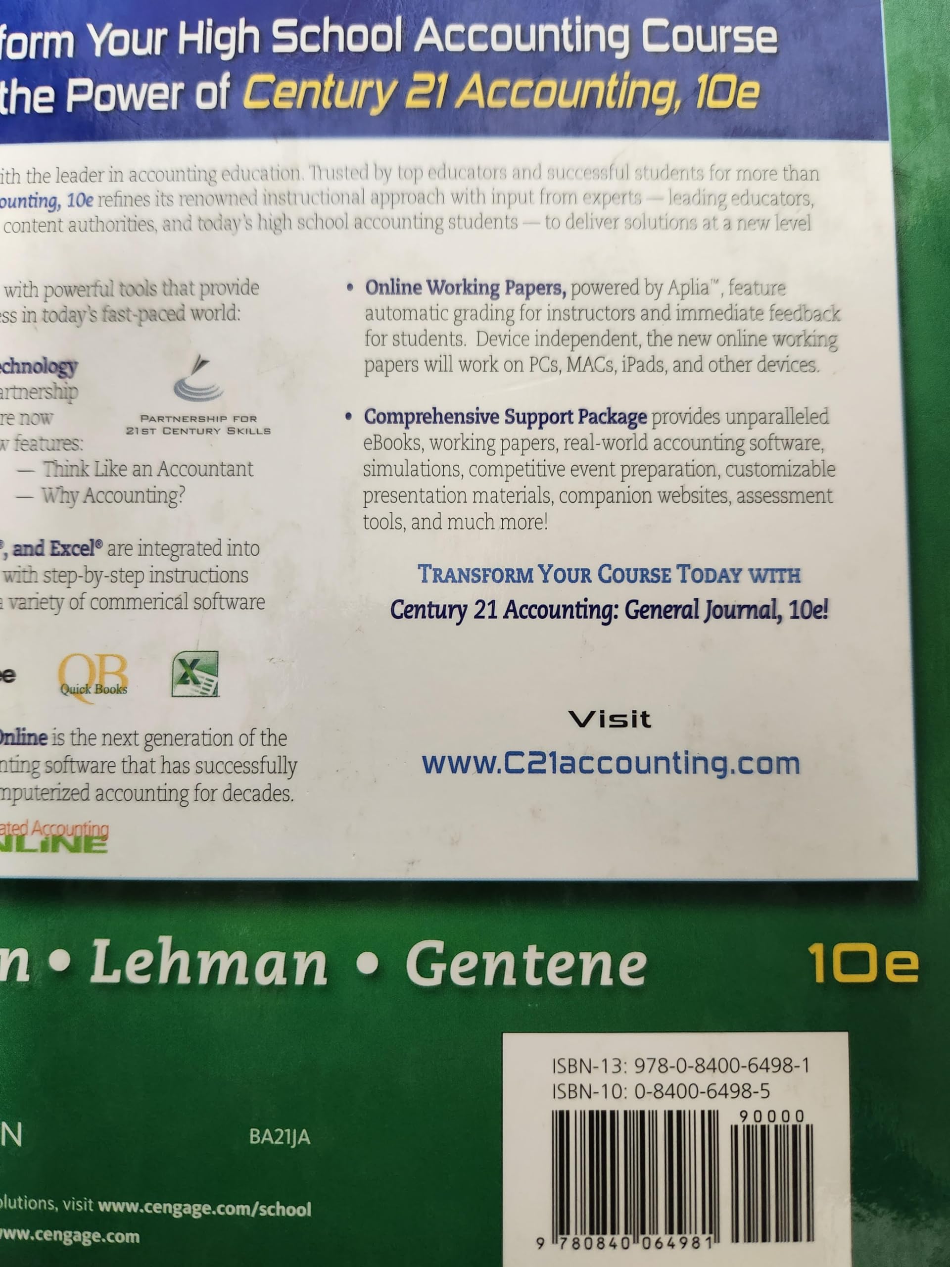 Century 21 Accounting General Journal - Professional Bookkeeping Ledger for Small Businesses & Entrepreneurs | Perfect for Financial Record Keeping, Tax Preparation & Business Accounting