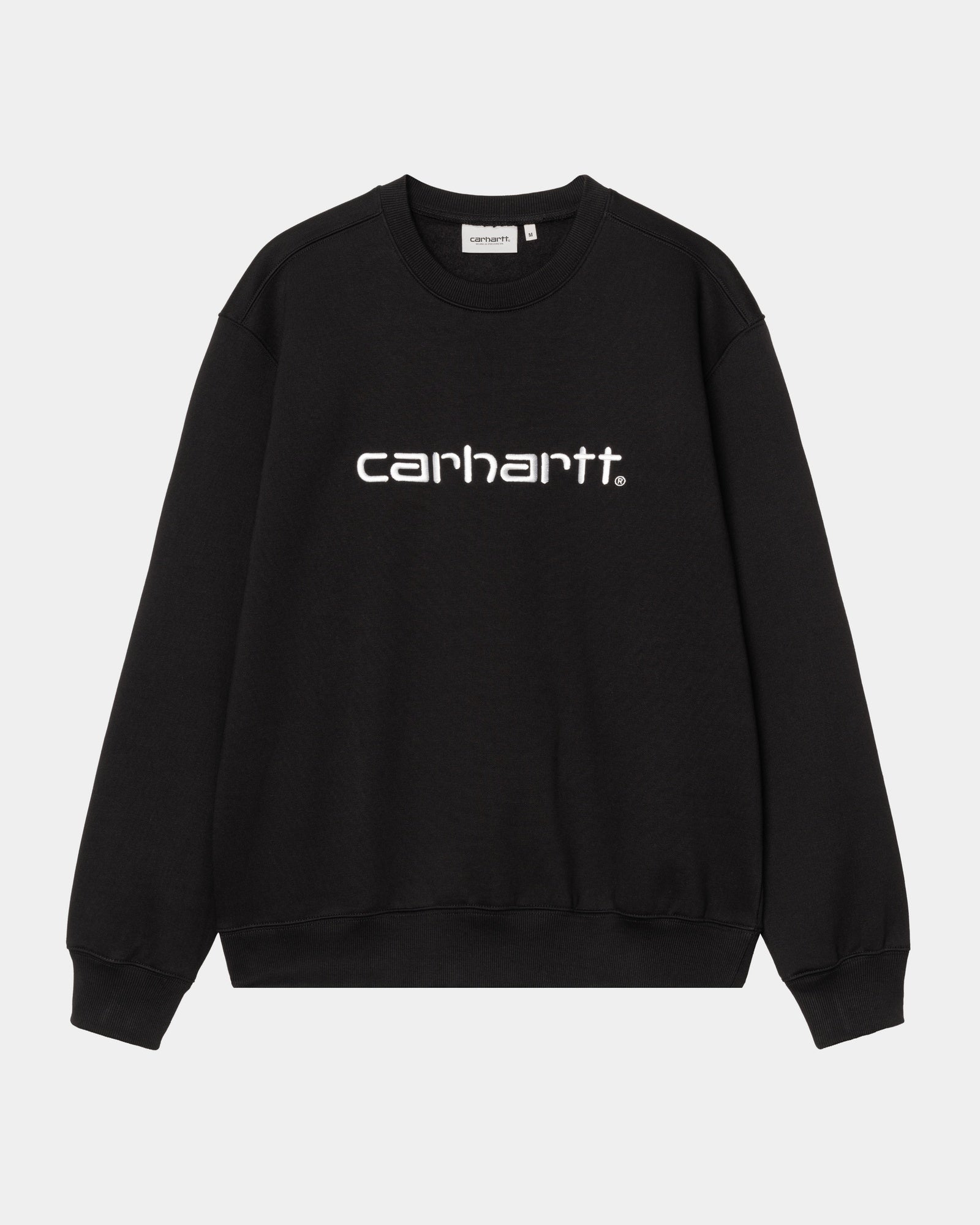 Carhartt Men's Heavyweight Sweatshirt | Black & White Colors | Workwear, Outdoor & Casual Wear