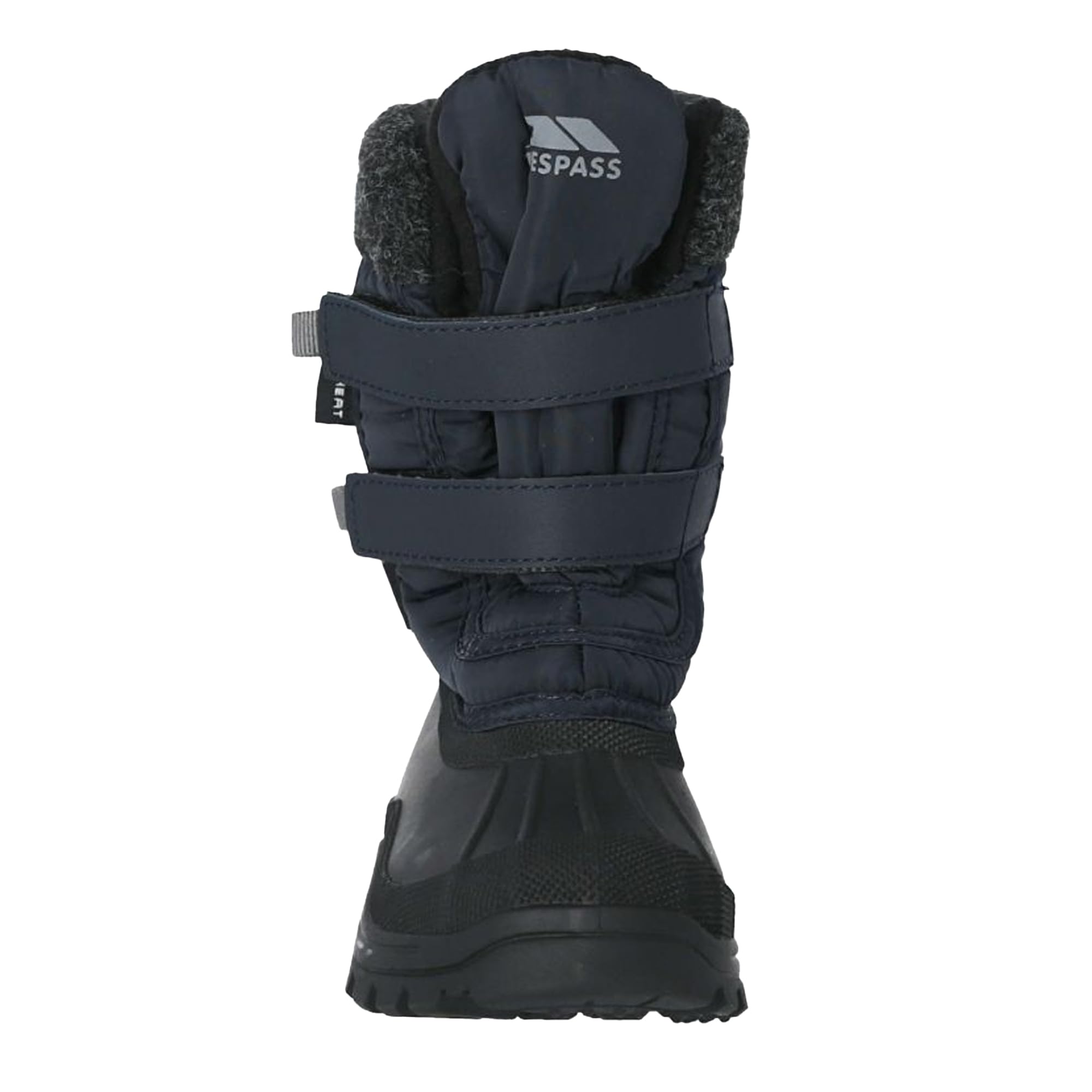 Trespass Boys Strachan II Waterproof Winter Snow Boots for Kids - Warm & Durable Cold Weather Footwear for Outdoor Play, Snow Hiking, and School Activities