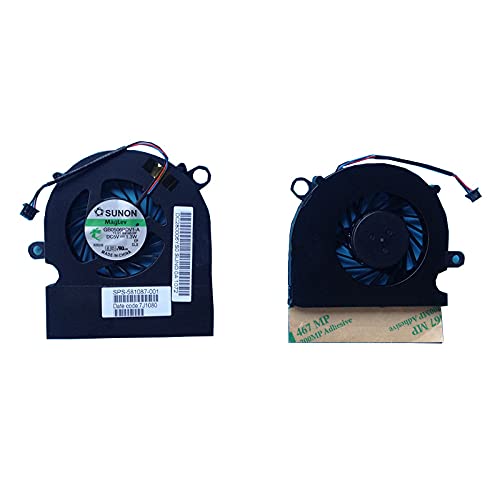 Original HP ProBook 5310 5310M Laptop Cooling Fan Replacement - HK-Part CPU Cooler for Improved Performance | Perfect for Gaming, Office Work & Multitasking