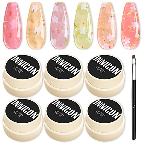 6 Pcs + 1 Brush