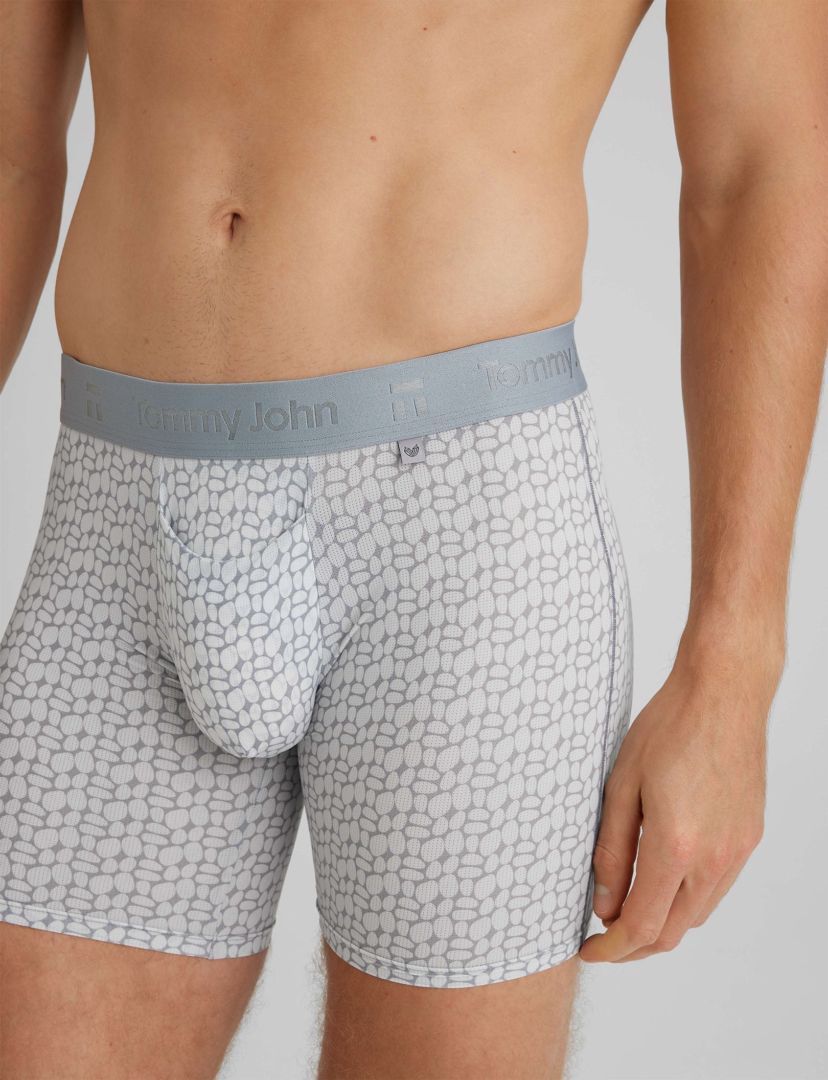 Breathable Air Mid-Length Boxer Briefs - 6 Pack for Men | Comfortable & Moisture-Wicking Underwear for Workout, Travel & Daily Wear