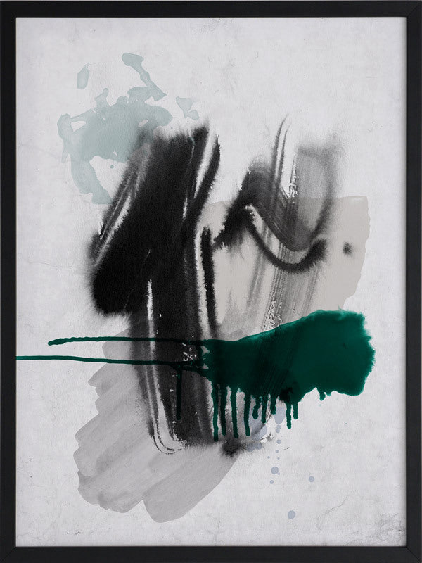 Astray I Framed Art Print - Modern Wall Decor for Living Room, Bedroom & Office - Premium Canvas Painting for Home & Office Decor